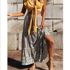 “Knox” Boho Gypsy skirt